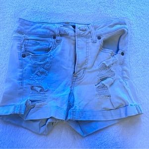 Aeropostale light wash shorts
